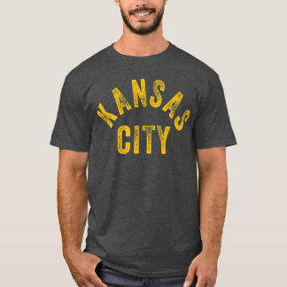 Red Kansas City Classic Red Yello T-Shirt