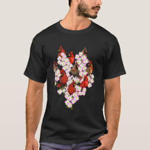 Red Kardinal Bird Bird Watchers T-Shirt