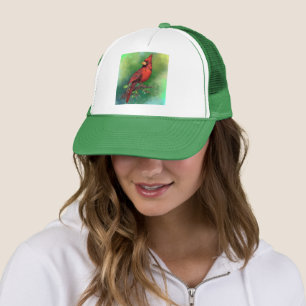 Red Kardinal Hat Truckerkappe