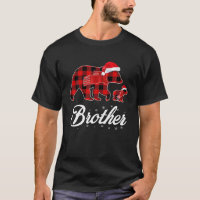 Red Kariert Brother Bear One Cubs Match Buffalo P