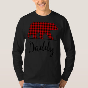 Red Kariert Daddy Bar Shirt Matching Pajama Family