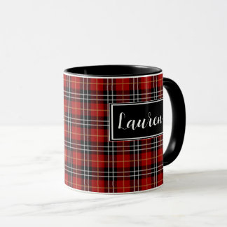 Red Kariert Pajamas Tasse