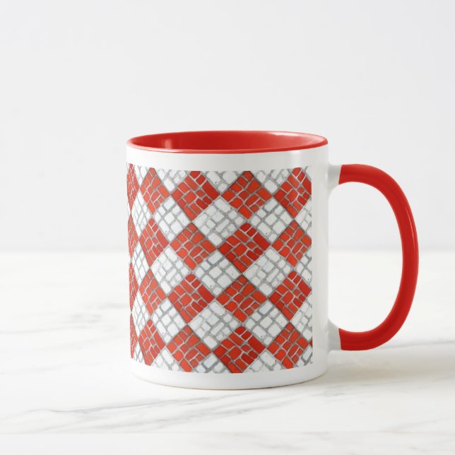 RED KARO MOSAIC Red Combo Tasse (Rechts)