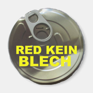 RED KEIN BLECH - MAGNET