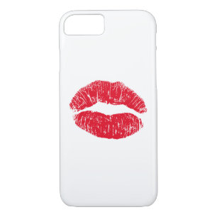 Red Kissing Lips Case-Mate iPhone Hülle