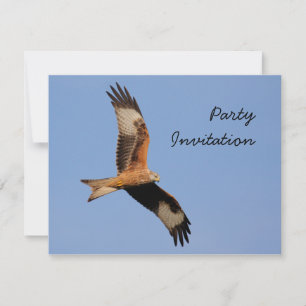 Red Kite Party Einladung