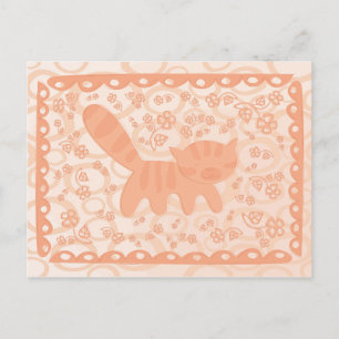 Red Kitten1 Postkarte