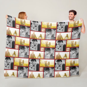 Red Knot Gewerkschaft Double Happiness Chinesische Fleecedecke