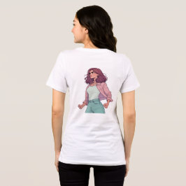 RED LA CHICA BRAVA T - SHIRT - FIERCE LATINA ZURÜC