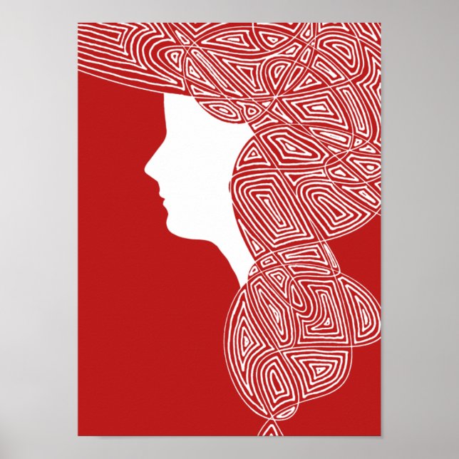 Red Lady Poster (Vorne)