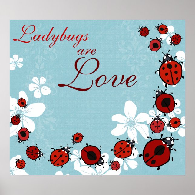 Red Ladybug Poster (Vorne)