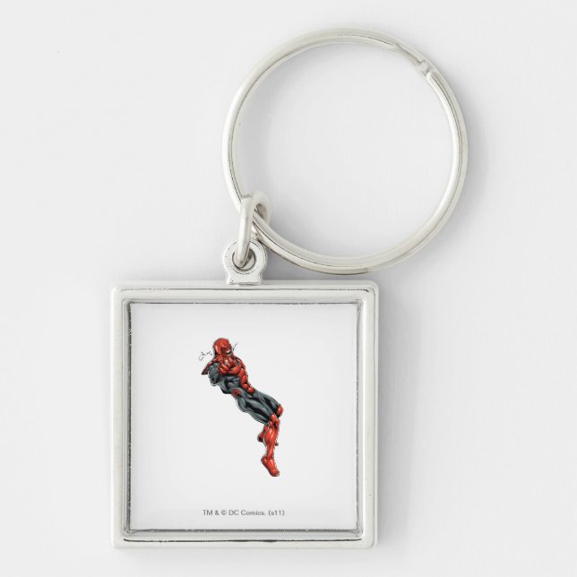 Red Lantern Corps - Rage Leaning 2 Schlüsselanhänger (Vorne)