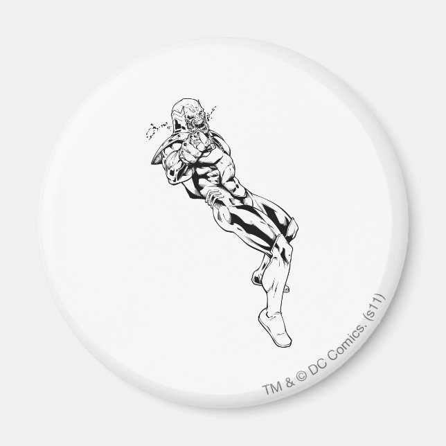 Red Lantern Corps - Rage Leaning 3 Magnet (Vorne)