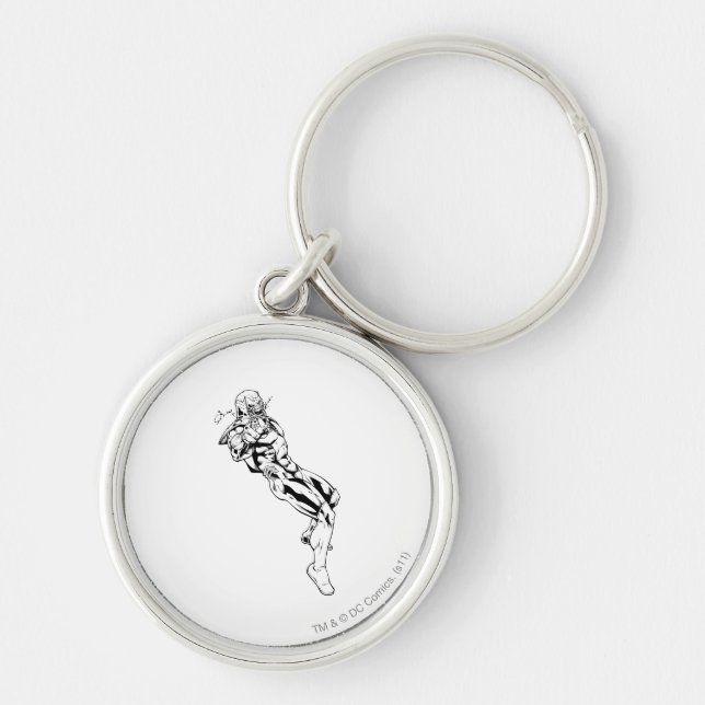 Red Lantern Corps - Rage Leaning 3 Schlüsselanhänger (Vorne)