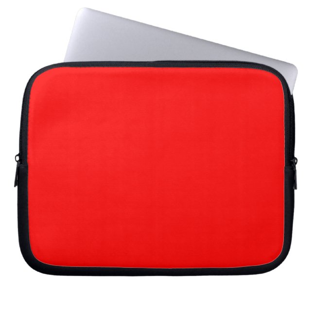 Red Laptop Sleeve (Vorderseite)