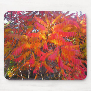 Red Leaf Tree Mousepad