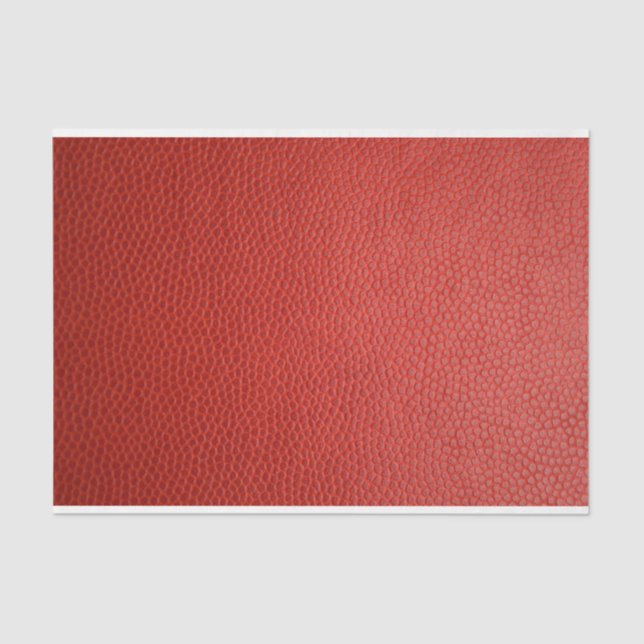 Red Leather Texture Seidenpapier (Vorderseite)