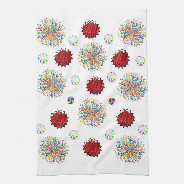 Red Licorice Kitchen Handtuch (Vertikal)