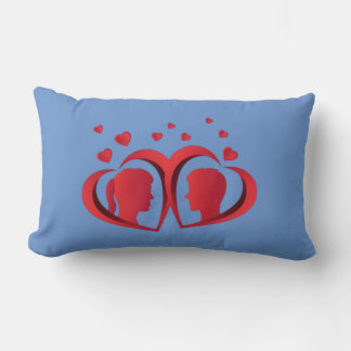 Red Liebe Couple Pillow Romantische Wohngestaltung Lendenkissen