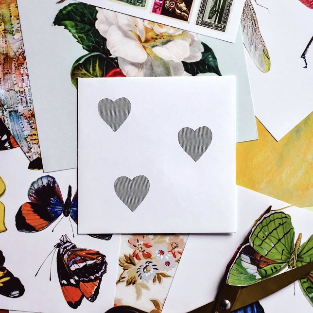 Red Liebe Heart Gummistempel (Von Creator hochgeladen)