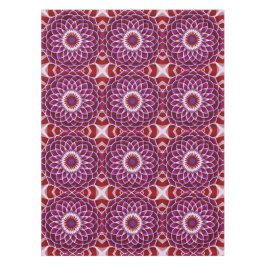 Red Lila Dahlia Tischdecke