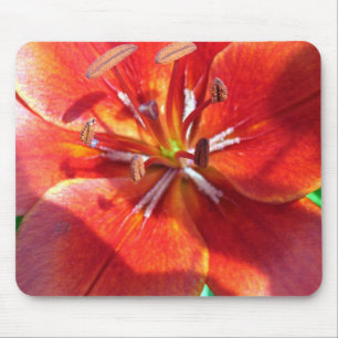 Red Lily Mousepad