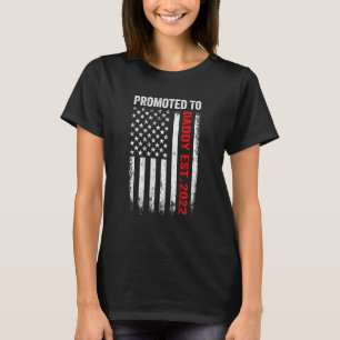 Red Line für Daddy 2022 Feuerwehrmann-Vater T-Shirt