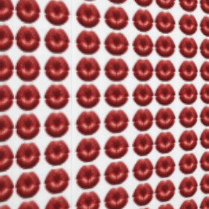 Red Lips Kiss Tapete