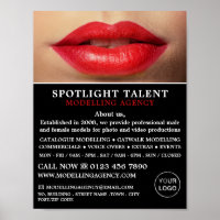 Red Lips, Modellierungsagentur, Model Agent Advert