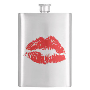 Red Lipstick Kiss Mark Flachmann