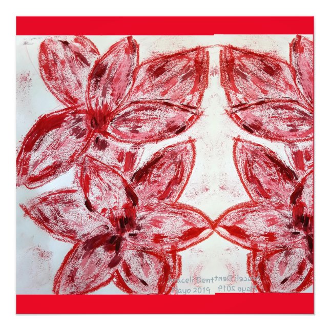 RED LIUM asiatisch Fotodruck (Vorne)