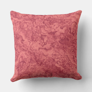 Red Lmon Marble abstrakt Kissen