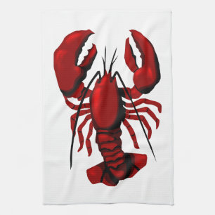 Red Lobster American MoJo Handtuch
