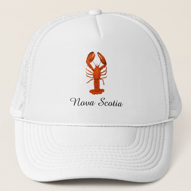 Red Lobster Trucker Hat Truckerkappe (Vorderseite)