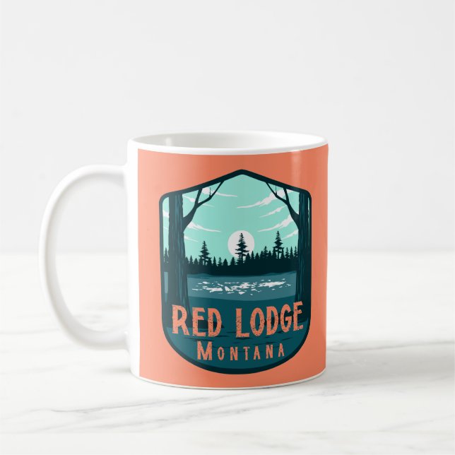 Red Lodge Montana Kaffeetasse (Links)