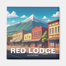 Red Lodge Montana Magnet