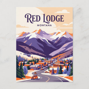 Red Lodge USA is not a sentence, it's a proper nou Postkarte