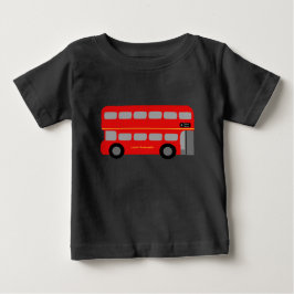 Red London Bus Baby T-shirt