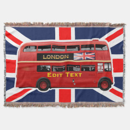 Red London Double Decker Bus Decke