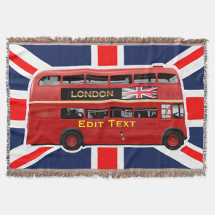 Red London Double Decker Bus Decke