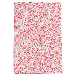 Red Love Hearts – Valentine Collection Mittlere Geschenktüte