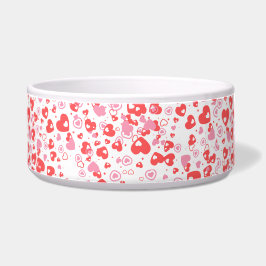 Red Love Hearts – Valentine Collection Napf