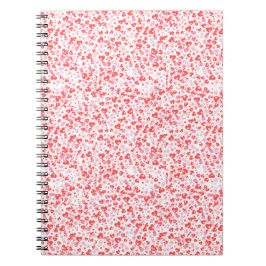 Red Love Hearts – Valentine Collection Notizblock