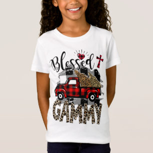 Red Lruck Leopard segnete Gammy bestes Geschenk fü T-Shirt