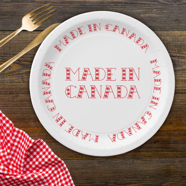 Red Made in Canada Paper Teller (Von Creator hochgeladen)