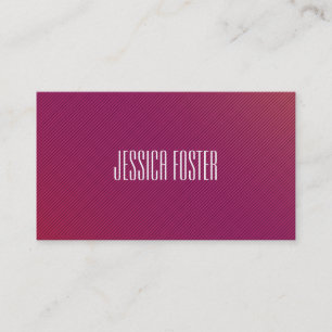 Red & Magenta Visitenkarte