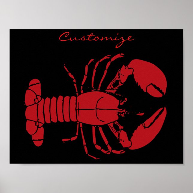 Red Maine Hummer Thunder_Cove Poster (Vorne)