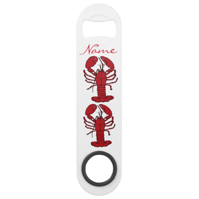 Red Maine Hummer Thunder_Cove Speed Flaschenöffner (Vorderseite)