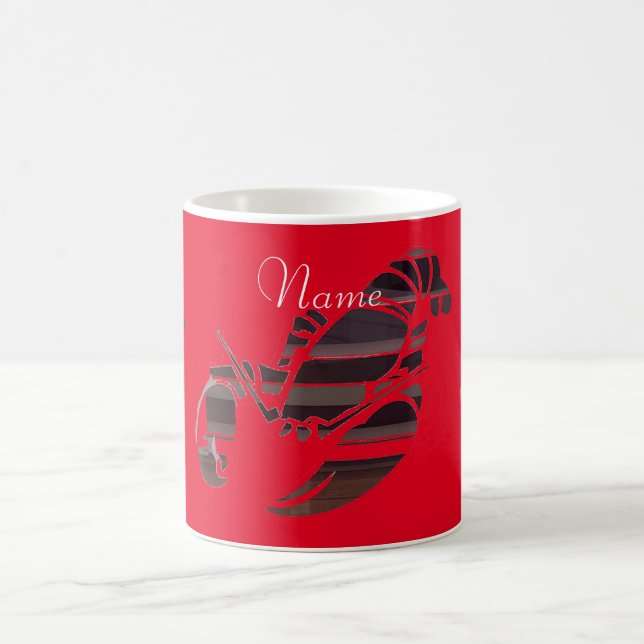 Red Maine Lobsters Thunder_Cove Kaffeetasse (Mittel)