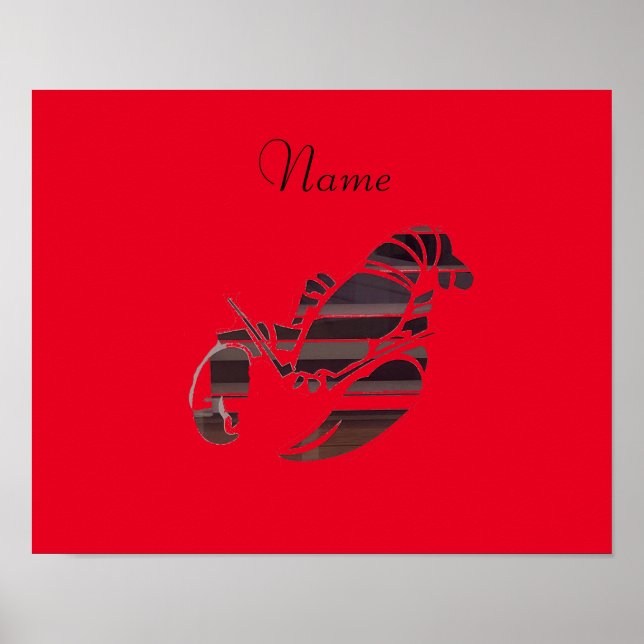 Red Maine Lobsters Thunder_Cove Poster (Vorne)